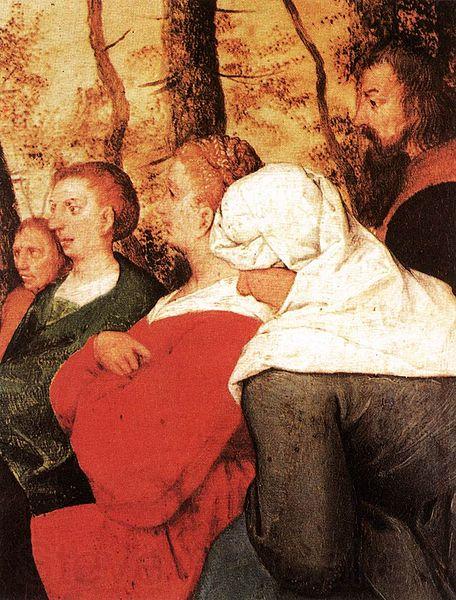 Pieter Bruegel the Elder The Sermon of St John the Baptist Spain oil painting art